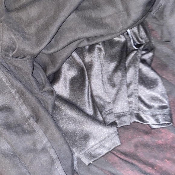 New look floral black sheer bottom sleeveless maxi  dress Sz S - Picture 9 of 14